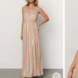 Sequin Maxi Dress - Bump Friendly